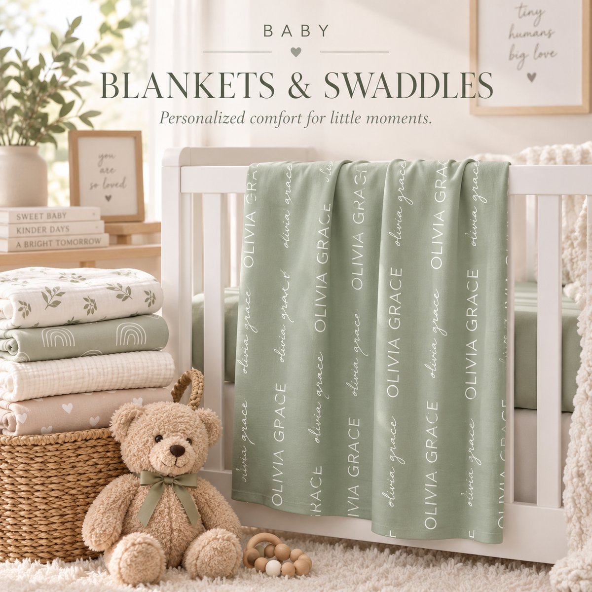 Blankets & Swaddles